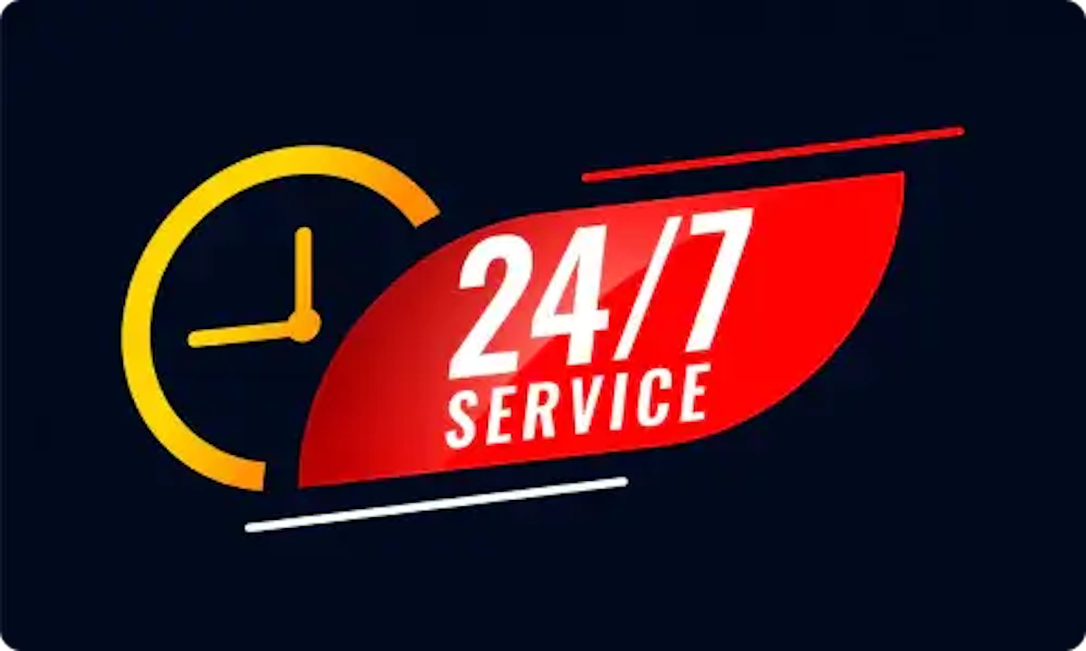 24/7 Availability